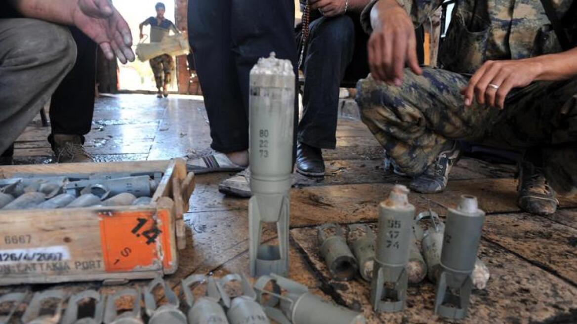 Βόμβες διασποράς χρησιμοποίησαν οι τζιχαντιστές στη Συρία